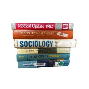 Vintage Curriculum Textbook Collection Psychology Medical Sociology Geography